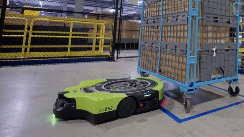 Amazon, Depo Çalışanlarının Yerini Alacak Tam Otonom Robotunu Tanıttı: Proteus [Video]