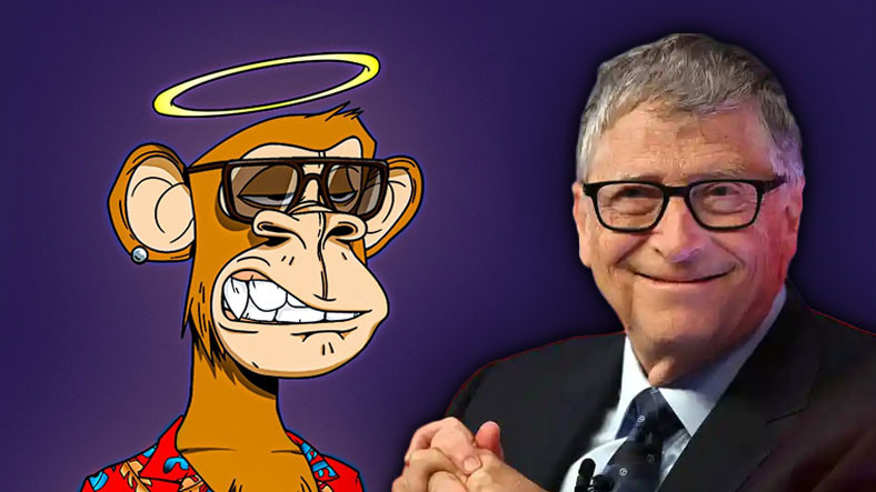 Bill Gates'ten NFT'leri Yerden Yere Vuran Açıklama: Maymunların Pahalı Dijital Fotoğrafları Tabii ki Dünyayı Geliştirecektir