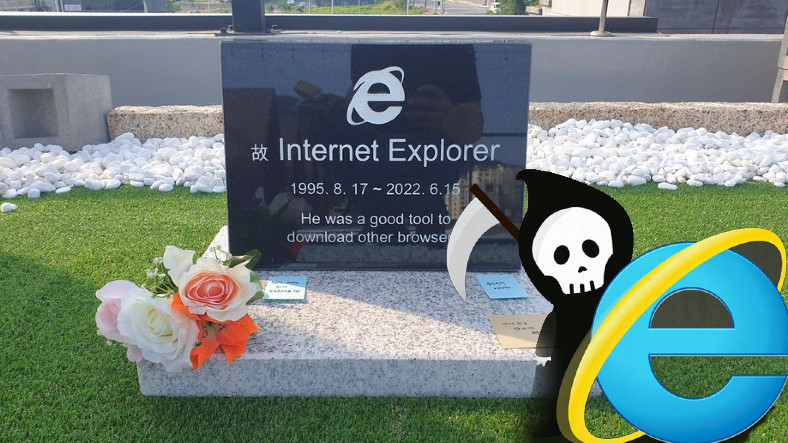 Bir Yazılım Mühendisi, Kullanımdan Kalkan Internet Explorer İçin Mezar Taşı İnşa Etti