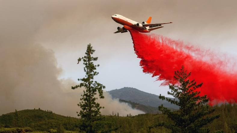 Orman Yangınlarına Müdahalede Uçaklardan Bırakılan Kırmızı Karışım Tam Olarak Nedir?