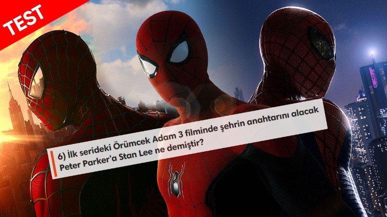 Spider-Man Filmlerini İzleyen Gerçek Hayranların Tamamını Doğru Cevaplayacağı Test
