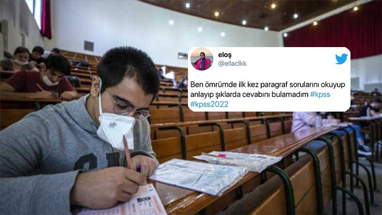 2022 KPSS Genel Kültür Genel Yetenek Sınavı Sonrası Sosyal Medya Âdeta Yıkıldı: İşte Gelen Tepkiler