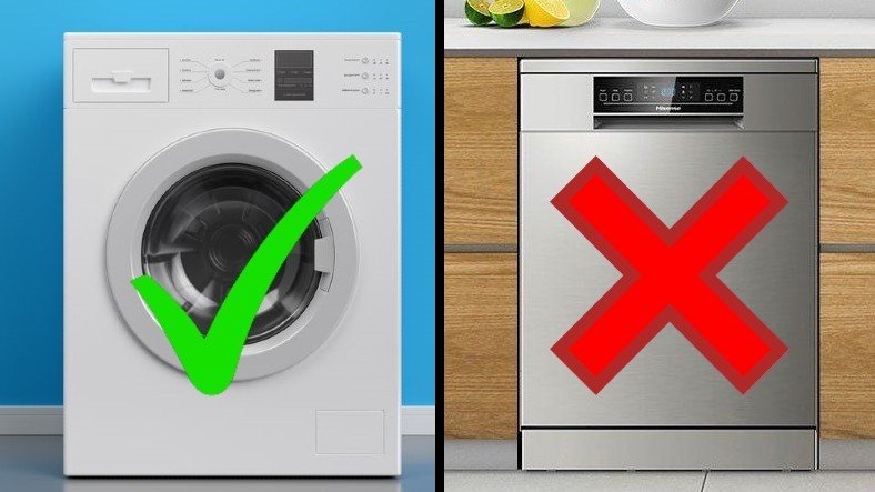 Çamaşır Makinelerinde Cam Varken Bulaşık Makineleri Neden Camsız Olur?