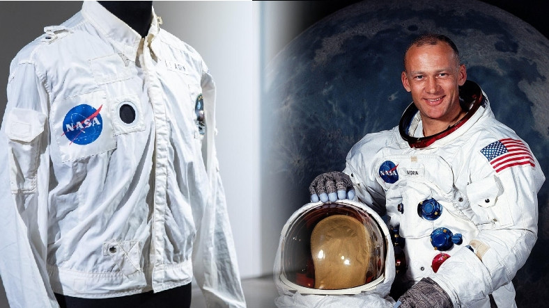 Ay'a Ayak Basan İkinci Astronotun Uzayda Giydiği Ceket, NFT'ler İle Birlikte Satışa Çıkacak: Milyonlarca Dolara Satılabilir