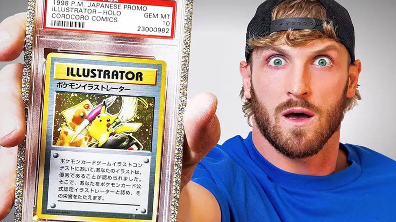 YouTuber Logan Paul, Dünyanın En Pahalı Pokemon Kartını NFT’ye Dönüştürdü (Sadece Kartın Fiyatı 5 Milyon Dolardı)