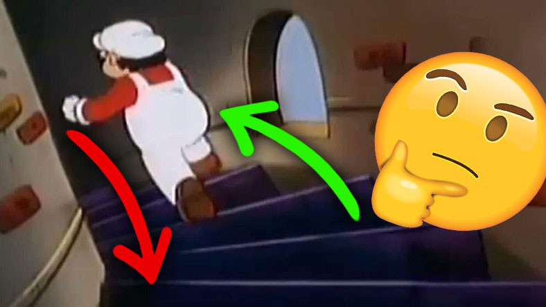 Sosyal Medya Yine İkiye Bölündü: Bu Mario, Merdivenden Aşağı mı İniyor, Yukarı mı Çıkıyor?