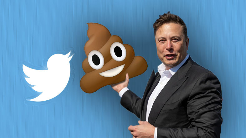 Twitter'dan Elon Musk'ın 'Gülen Kaka' Emojisi Hakkında Suçlama (Musk'tan Cevap Gecikmedi)