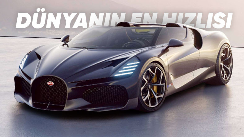 Bugatti, İbresi 500'ü Gösteren Yeni Canavarı Mistral'i Tanıttı: Fiyatını Öğrenince Dert Tasa Kalmıyor!