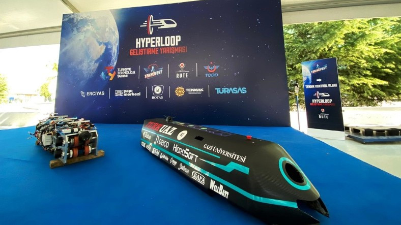 Gazi Üniversitesi Turkuaz Takımı, Hyperloop Geliştirme Yarışmasına Damga Vurdu!