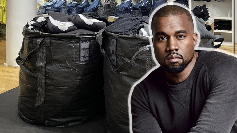 Kanye West’in Özel(!) Kıyafet Koleksiyonunu Çöp Poşetinde Satışa Sunması Sosyal Medyada Alay Konusu Oldu [Video]