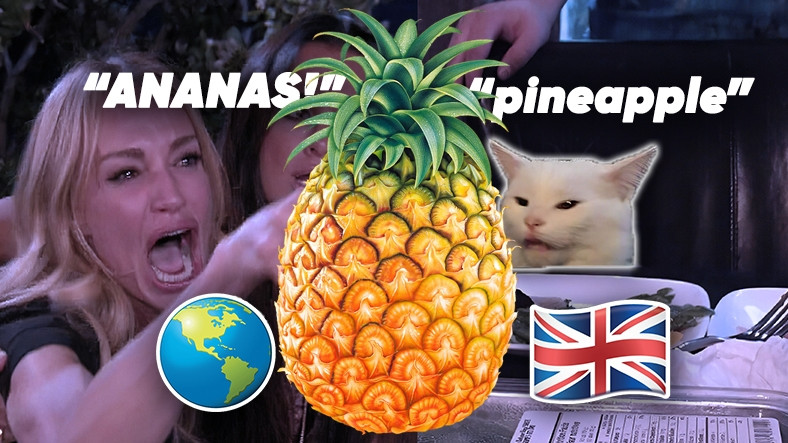 Bu Meyveye Biz Dahil Tüm Dünya 'Ananas' Diyorken İngilizlerin 'Pineapple' Demesinin Ardındaki İlginç Neden