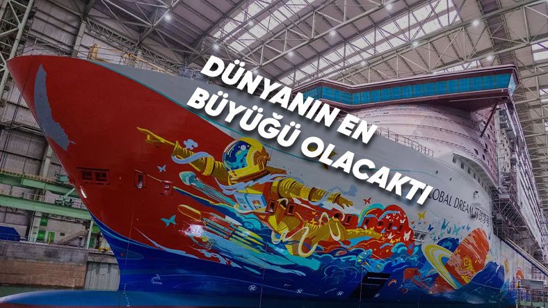 Dünyanın En Büyük ve En Pahalı Yolcu Gemisi Daha Suya İnmeden 'Çöp' Oldu: Türkiye'de Parçalarına Ayrılacak