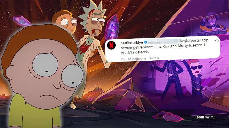 Netflix, Heyecanla Beklenen Rick and Morty’nin 6. Sezonunu Sessiz Sedasız Erteledi