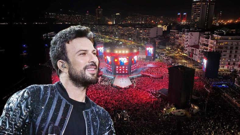 Tarkan'ın 9 Eylül İzmir Konseri, Vikipedi'de 'Tarihin En Kalabalık Konserleri' Arasına Girdi