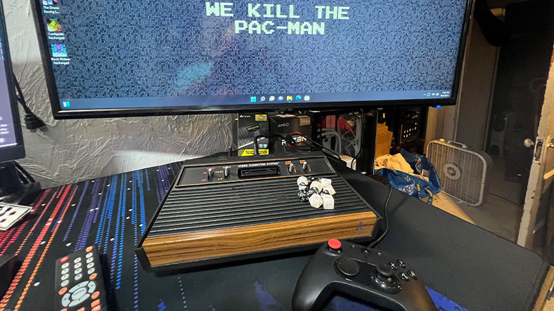Bir Reddit Kullanıcısı, 45 Yıllık Atari’yi Oyun Bilgisayarına Dönüştürdü (Evet GTA 5 Oynayabilirsiniz)