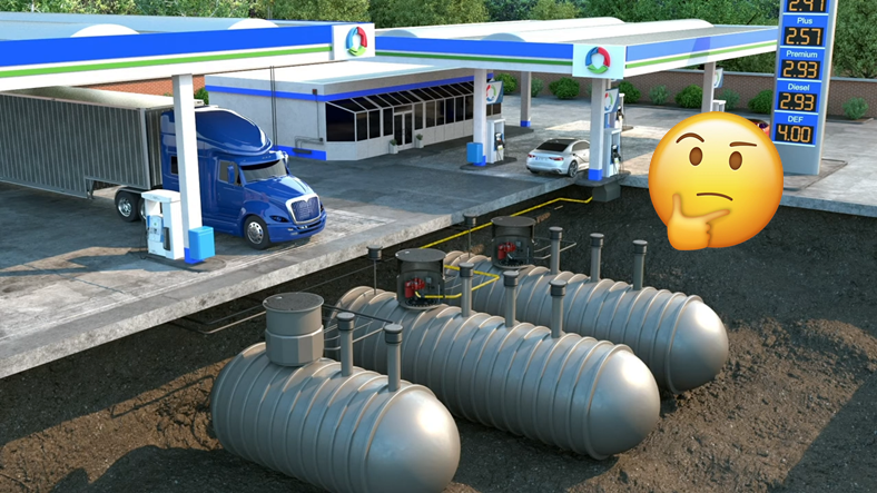 Her Gün Önünden Geçtiğimiz Benzin İstasyonlarının Altı Nasıl Görünüyor, Sistem Tam Olarak Nasıl İşliyor?