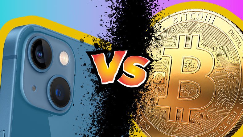 iPhone vs. Bitcoin: Geçen Sene Hangisine Yatırım Yapsaydınız Bugün Daha Çok Kâr Ederdiniz?