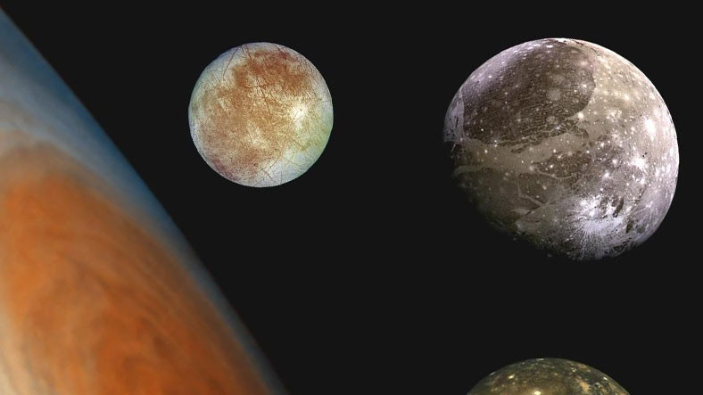 İki Jüpiter Uydusunun Dünyadan Çekilen Bugüne Kadarki En Net Fotoğrafı Paylaşıldı