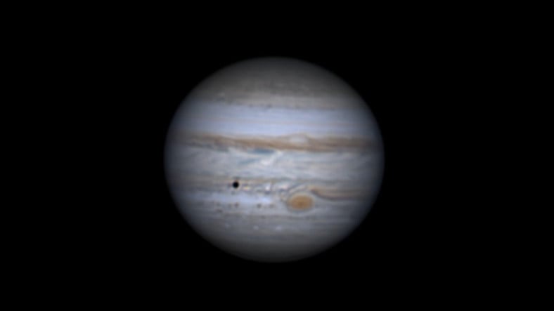 Jüpiter'in Kendi Etrafında Büyüleyici Dönüşü Kaydedildi [Video]