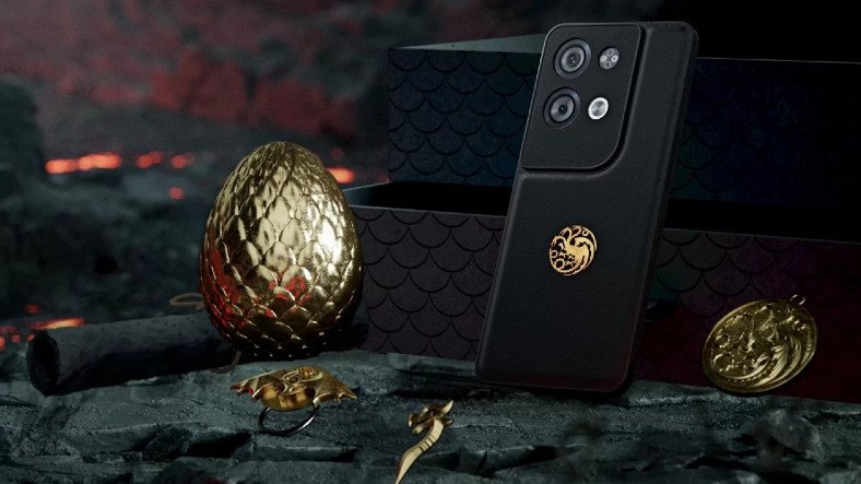 Oppo, House of the Dragon Temalı Telefonunu Tanıttı: Yanında Bir de Ejderha Yumurtası Var!
