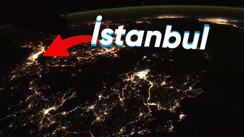 Uluslararası Uzay İstasyonu'ndaki Astronottan Mest Eden Video: Türkiye, Uzaydan Böyle Görünüyor!