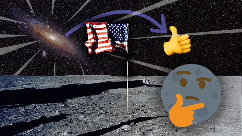 Madem Ay'a Gidildi, O Zaman Neden Oradaki Bayrakları ve Araçları Teleskopla Göremiyoruz?