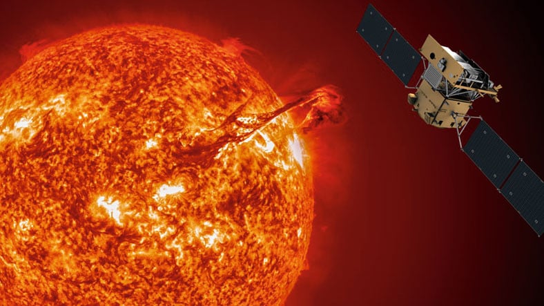 Çin'in Güneş Gözlem Uydusu, İlk Büyüleyici Güneş Fotoğrafını Paylaştı