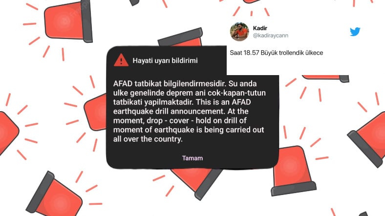 Türkiye Genelinde Yapılan Deprem Tatbikatı Geride Kaldı: İşte Sosyal Medyadan Gelen Tepkiler