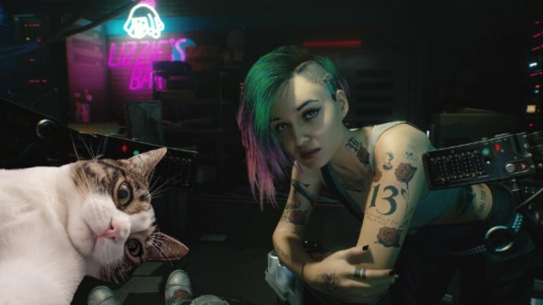 Cyberpunk 2077'yi Kediler İstila Etti: Oyunu Kedi Cennetine Çeviren Modlar Yayınlandı