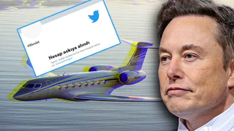 Sürekli İfade Özgürlüğünü Savunan Elon Musk, Özel Jetini Takip Eden Hesabı Twitter'dan Banladı!