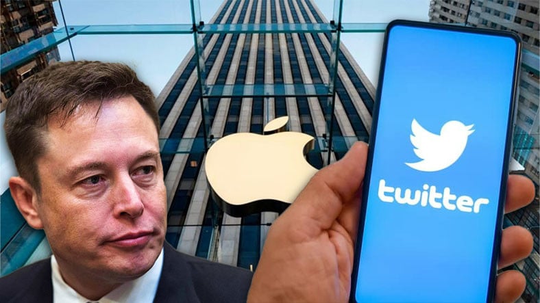 Twitter ve Apple, Savaşın Eşiğinden Döndü: Elon Musk, Kendisini Apple Merkezi'nde Gezdiren Tim Cook’a Teşekkür Etti