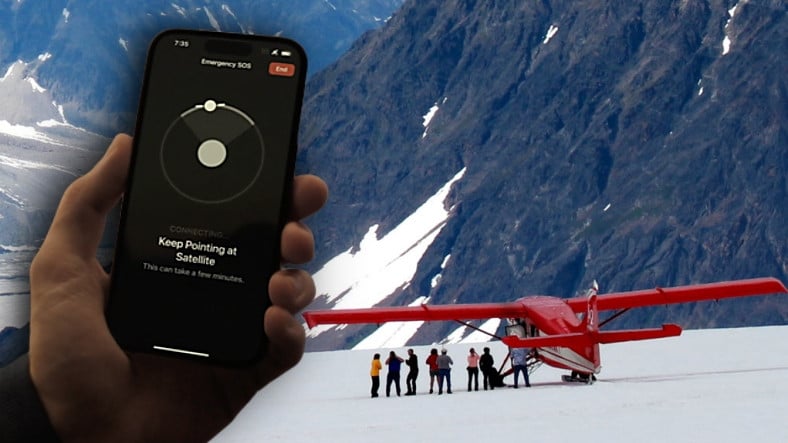 iPhone 14'ün Uydu Bağlantı Özelliği, Karların İçinde Mahsur Kalan Bir Kişinin Hayatını Kurtardı