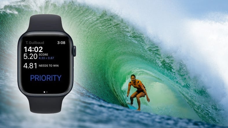 Apple Watch, İlk Kez Bir Spor Organizasyonunda Resmi Ekipman Oldu: Profesyonel Sörfçüler Tarafından Kullanılacak