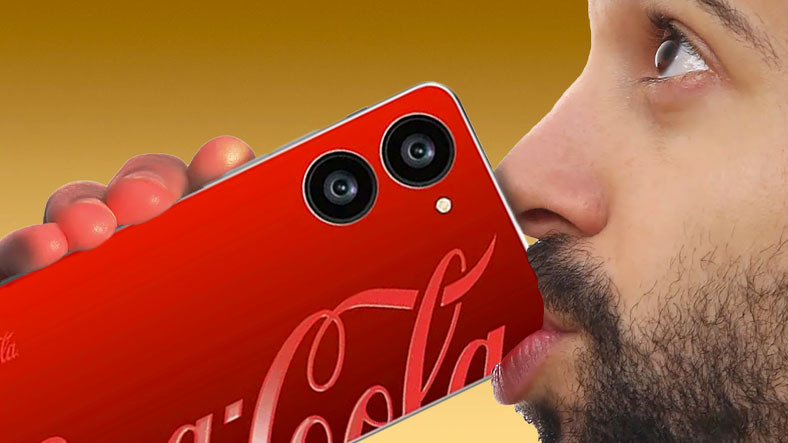 Coca-Cola Tasarımlı Akıllı Telefon Ortaya Çıktı (Kullanırken Genzimizi Yakmasa Bari)