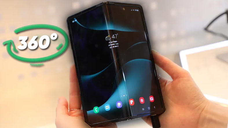 Samsung'un Yeni Katlanabilir Ekran Tasarımı, Bir Taşla İki Kuşu Vuracak: Hem Öne Hem Arkaya Katlanan 'Boşluksuz' Ekran