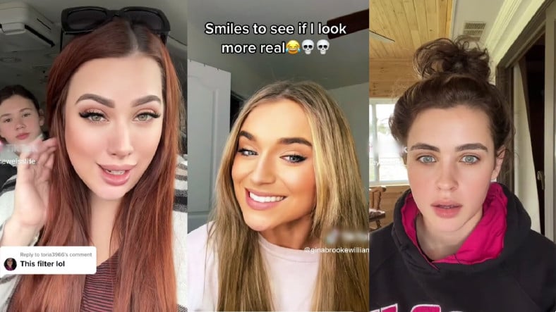 TikTok'un Viral Olan Gençleştirme Etkili Güzellik Filtresini Gördünüz mü? Yüzünüzü Kapatsanız Bile Çalışıyor