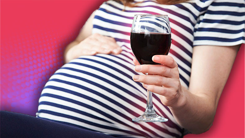 Hamilelik Döneminde Tüketilen Az Miktarda Alkol Bile Bebeğin Yüz Şeklini Belirliyor