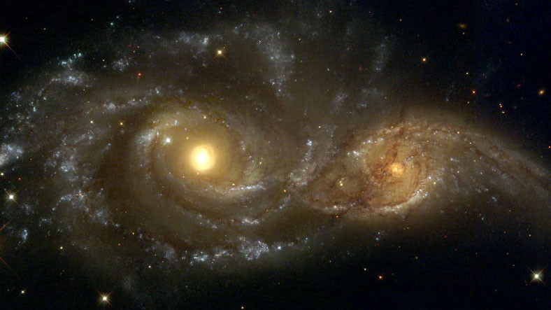 Tarihte İlk Kez Birbiriyle Çarpışan İki Cüce Galaksi Gözlemlendi: Üstelik İki Farklı Noktada