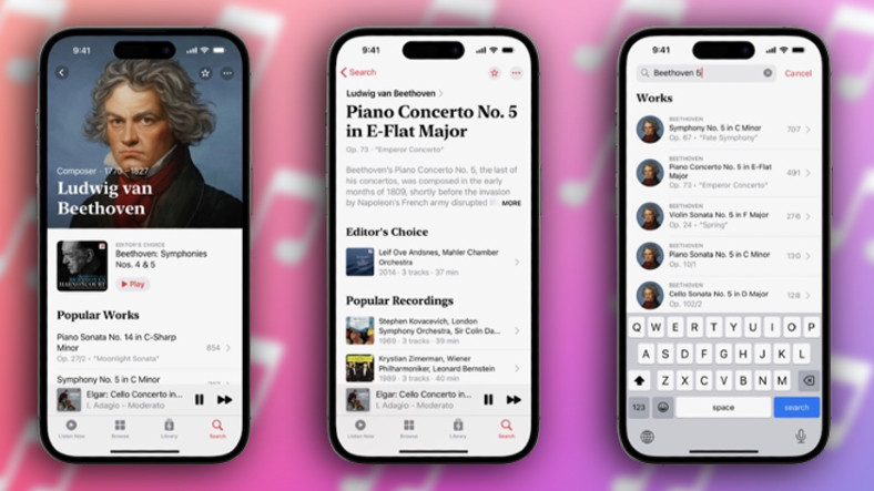 Apple, Yeni Müzik Uygulaması “Music Classical”ı Tanıttı: Çıkış Tarihi de Belli Oldu