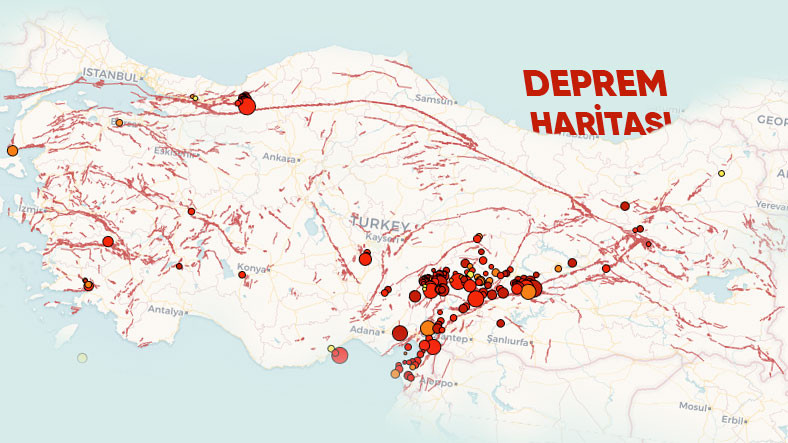 Evrim Ağacı'nın Hazırladığı Detaylı Deprem Haritası "Sismik Harita" Yayınlandı