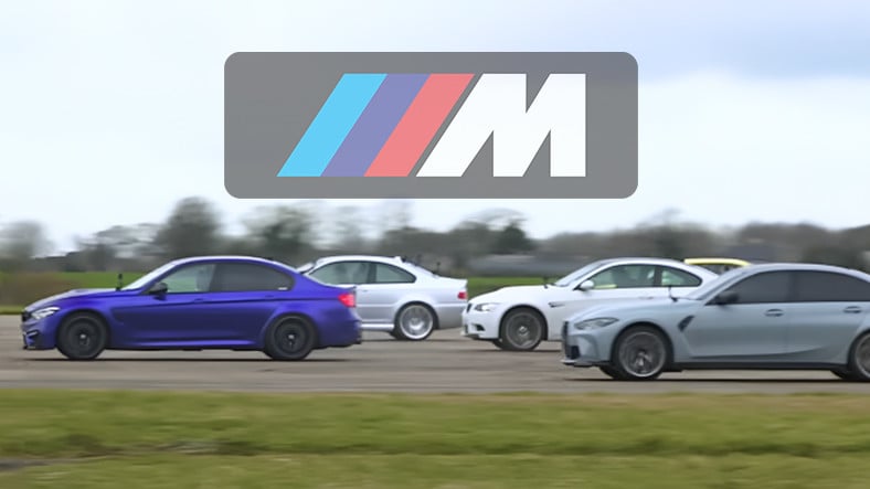 BMW M3 Nesilleri Drag Yarışında: Hangisi En Süratli?
