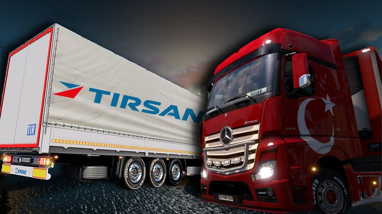 Euro Truck Simulator 2'ye Türk Şirket TIRSAN Geliyor