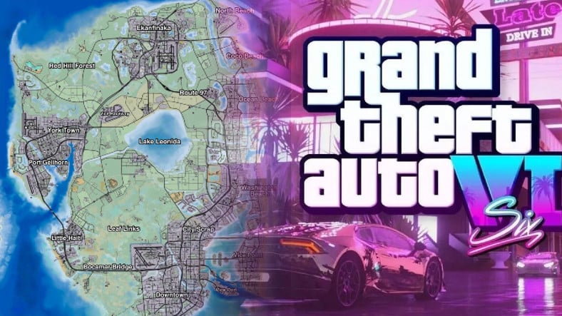 GTA 6'nın Haritası Sızdırıldı