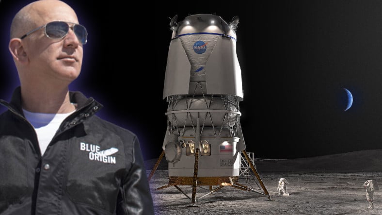 NASA, Artemis V Vazifesi İçin Jeff Bezos'un Şirketini Seçti