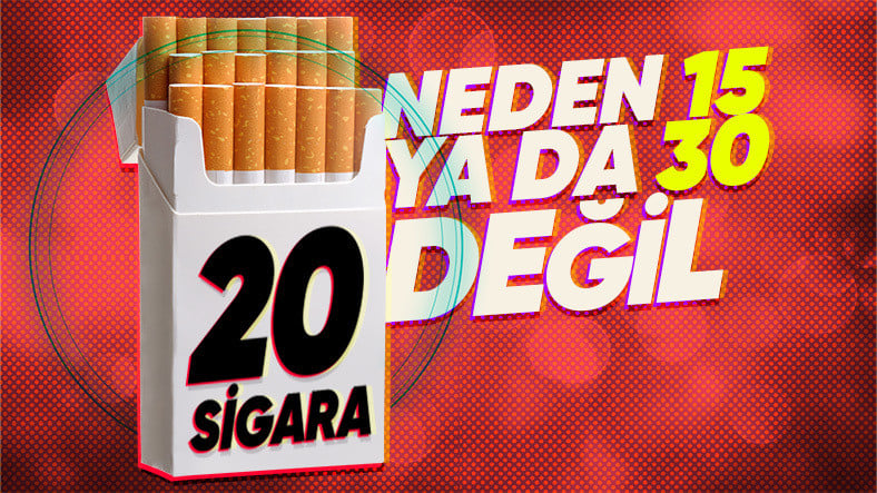 Sigara Paketleri Aslında Neden 20'li Satılır?