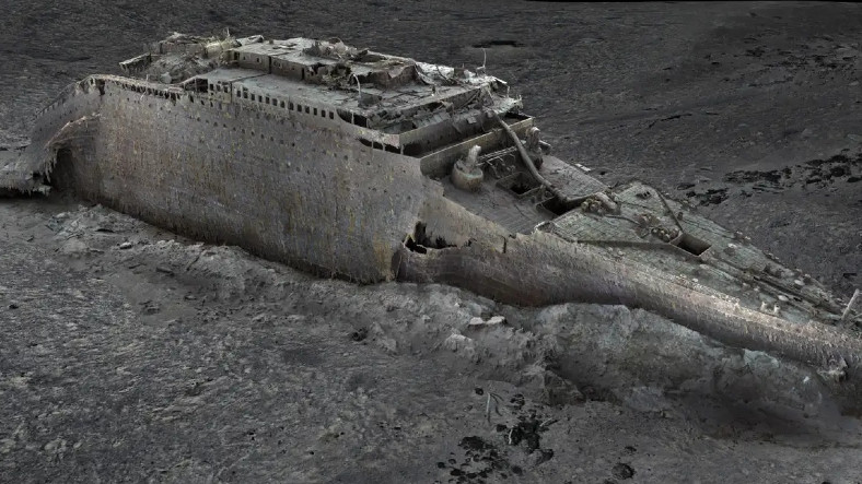 Titanik'in Enkazının 3D Modeli Oluşturuldu