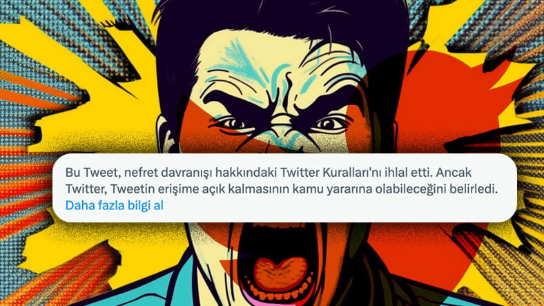 Twitter, Nefret Söylemi İçeren Tweet'leri Sansürlüyor