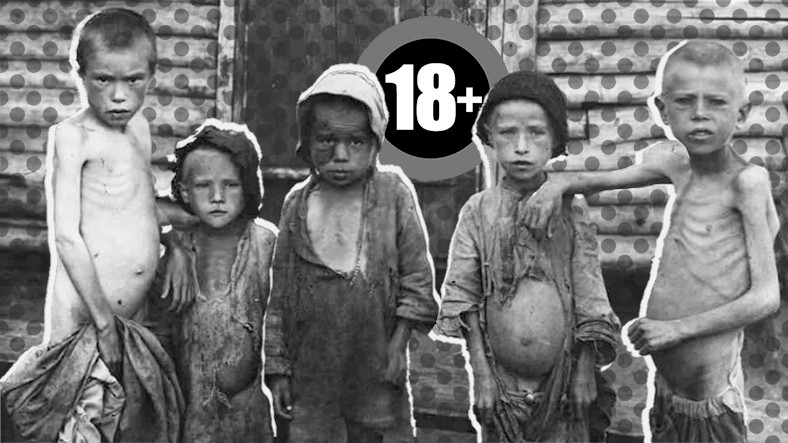 1920'lerde Rusya'da Kıtlık Yüzünden Halkın Yamyamlık Yapması: Açlıktan Akrabalarını Yiyorlardı!