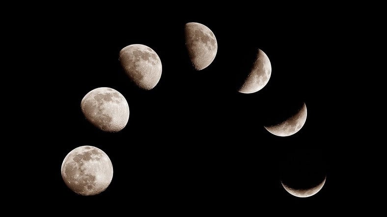 Ay Nasıl Oluyor da Bazen Yuvarlak, Bazen de Bir Hilal Üzere Görünüyor? Yanıt, Ay’ın Evrelerinde Gizli