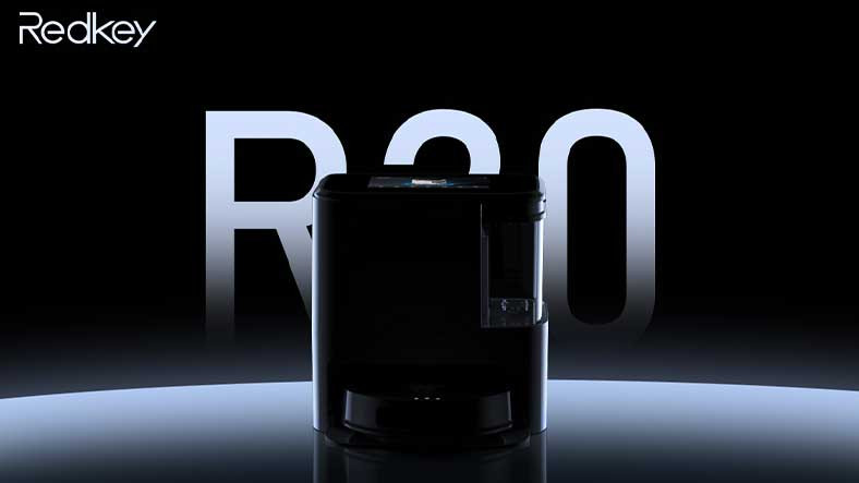 Dünyanın Birinci Dokunmatik Ekranlı Robot Süpürgesi: Redkey R20 - Webtekno